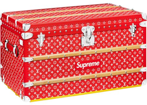 lv supreme trunk case|louis vuitton trunks for sale.